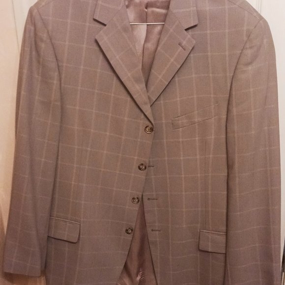Earvin Magic Johnson Signature Men's Tan Blazer - Picture 3 of 12